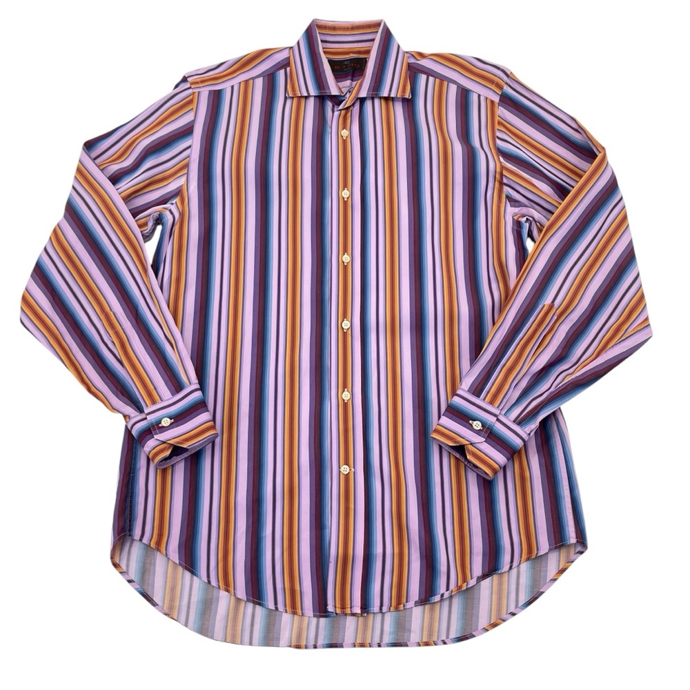 ETRO Shirt 39 Lavender Multi